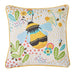 Fusion Outdoor Buzzy Bee Ochre 43cm x 43cm Cushion
