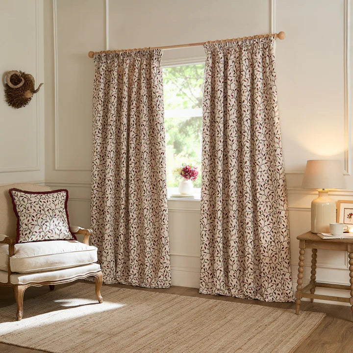 Voyage Maison Cervino Fully Lined 3" Pencil Pleat Curtains