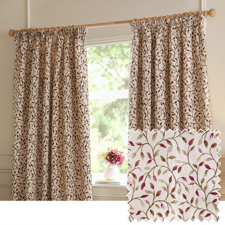 Voyage Maison Cervino Fully Lined 3" Pencil Pleat Curtains