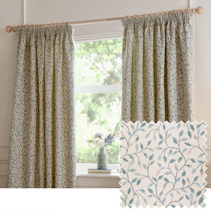 Voyage Maison Cervino Fully Lined 3" Pencil Pleat Curtains