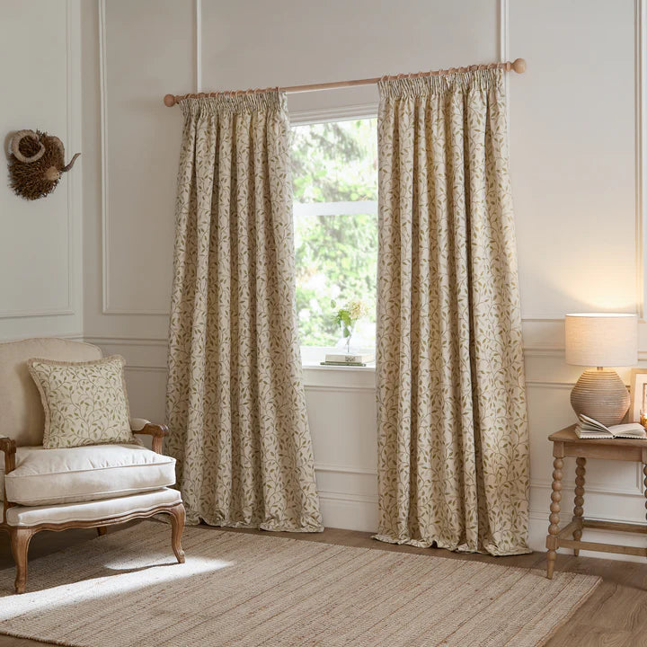 Voyage Maison Cervino Fully Lined 3" Pencil Pleat Curtains