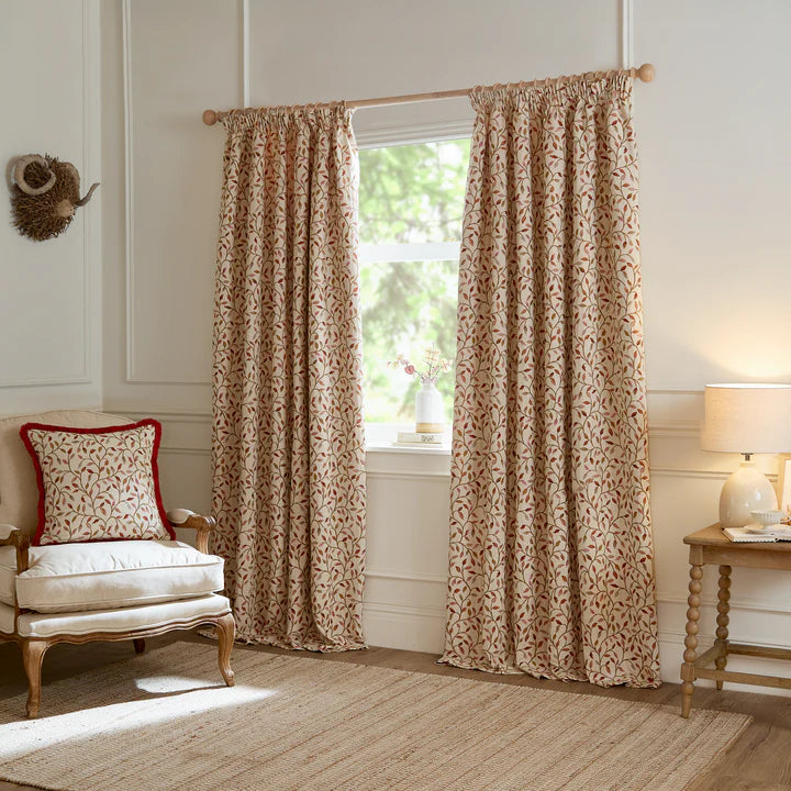 Voyage Maison Cervino Fully Lined 3" Pencil Pleat Curtains