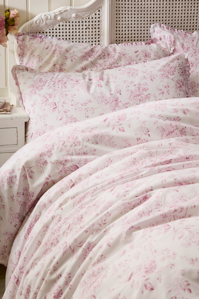 Shabby Chic by Rachel Ashwell Chelsea Dusky Rose Duvet Set