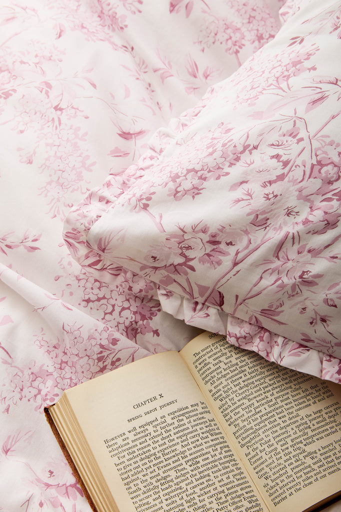 Shabby Chic by Rachel Ashwell Chelsea Dusky Rose Duvet Set