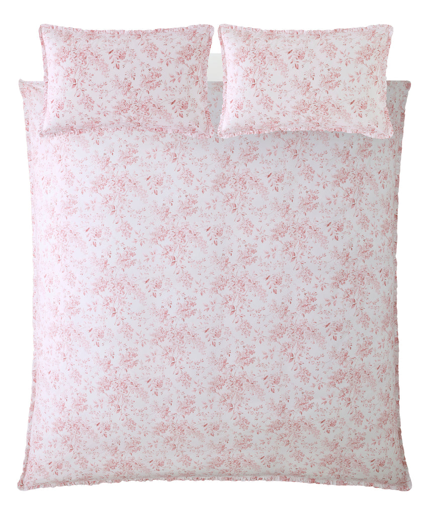 Shabby Chic by Rachel Ashwell Chelsea Dusky Rose Duvet Set