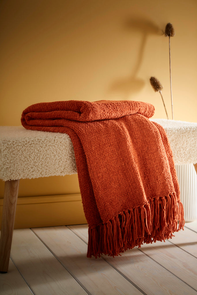 Appletree Loft Chenille 130cm x 180cm Throws