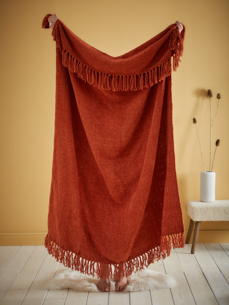 Appletree Loft Chenille 130cm x 180cm Throws
