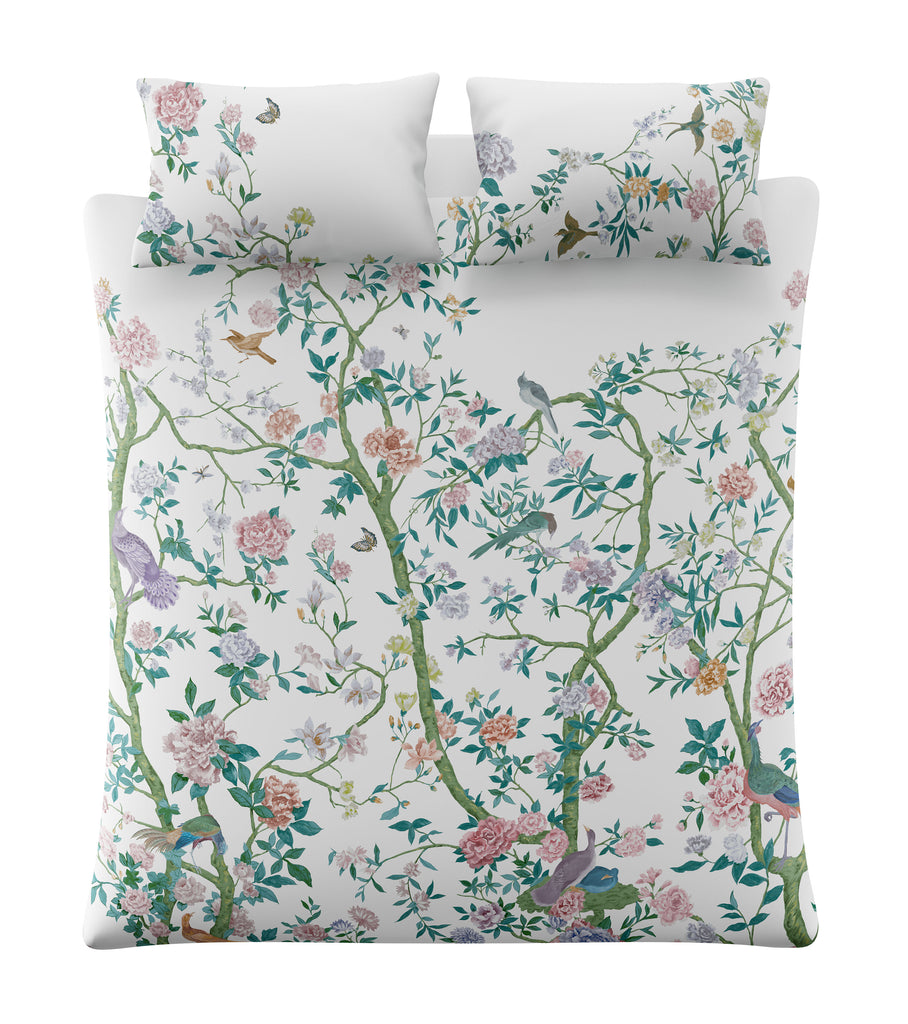 Graham & Brown Chinoiserie Garden Green Duvet Set