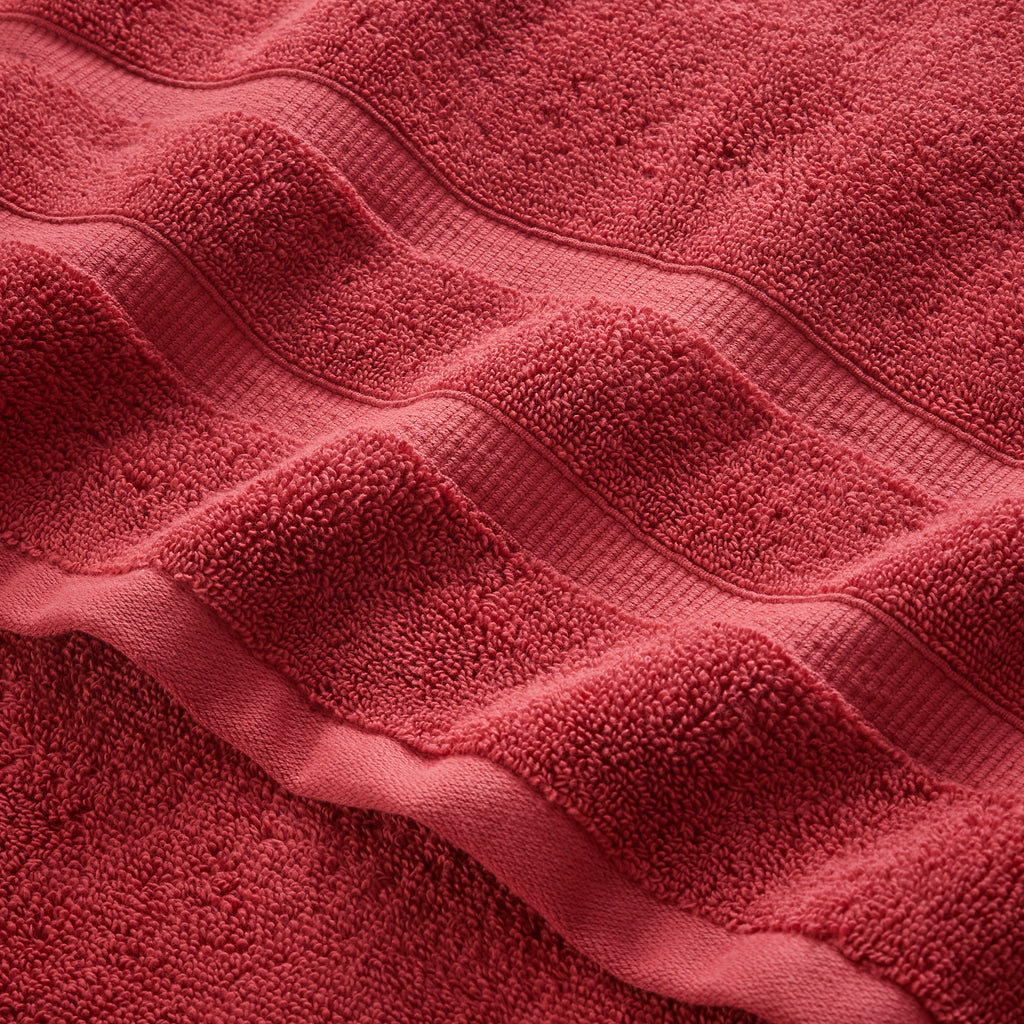 Christy Signum 675gsm 100% Cotton Rouge Towels