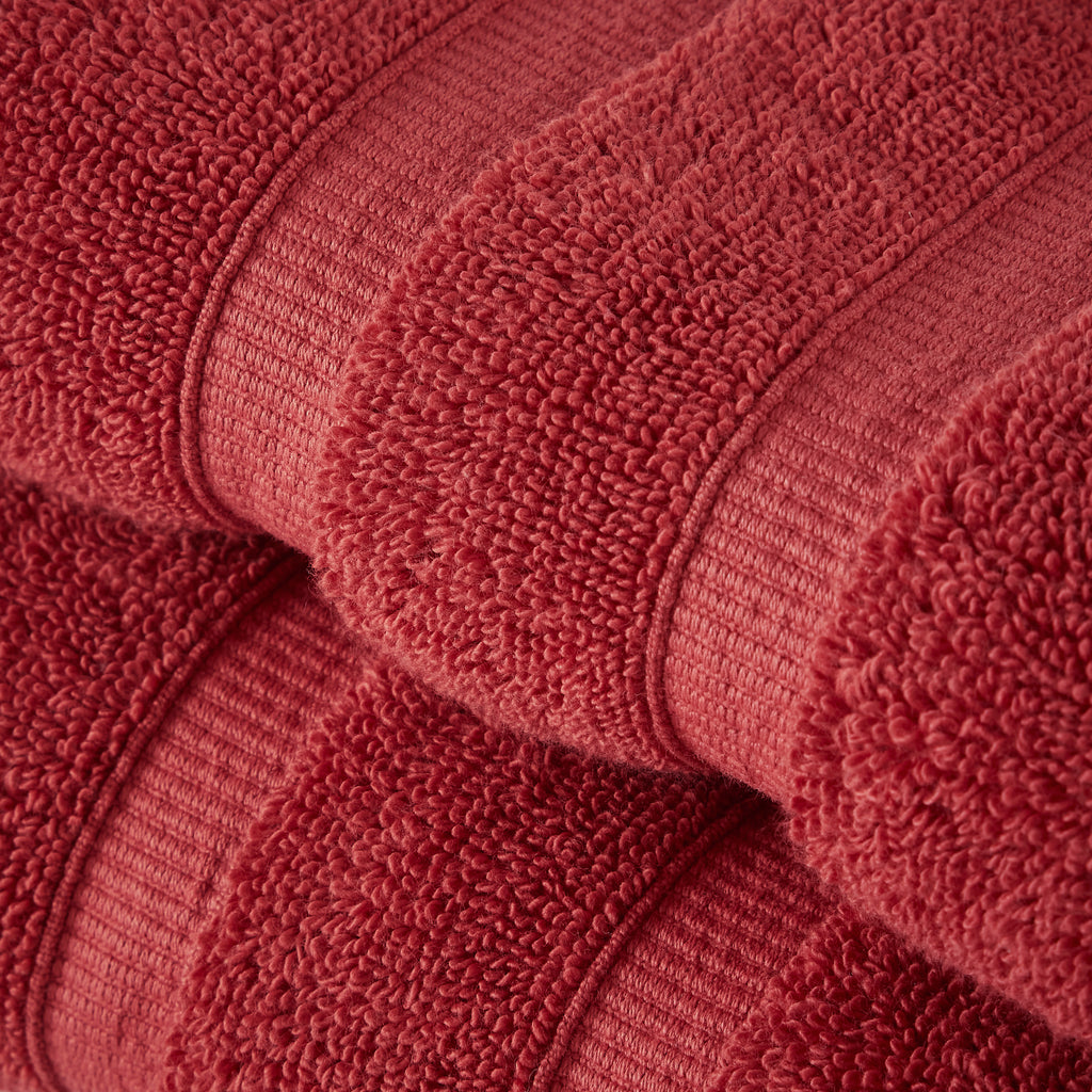 Christy Signum 675gsm 100% Cotton Rouge Towels