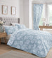 Dreams n Drapes Design Chrysanthemum Blue Bedding