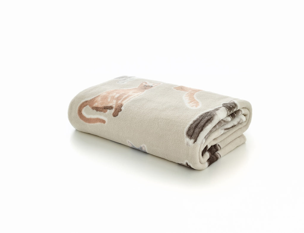 Deyongs Cozy Comforts Natural Home 130cm x 170cm Fleece Throws
