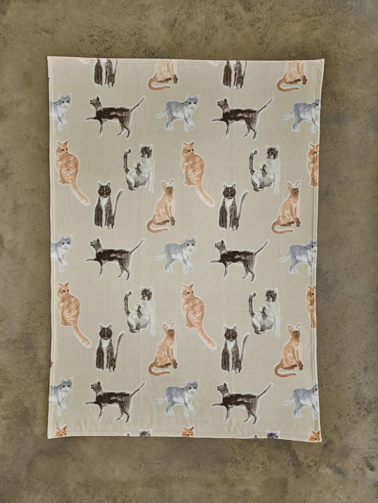Deyongs Cozy Comforts Natural Home 130cm x 170cm Fleece Throws