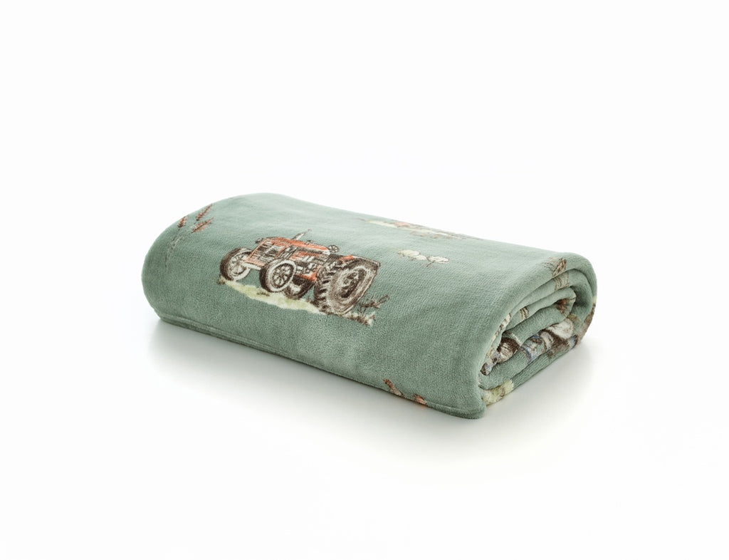 Deyongs Cozy Comforts Farm 130cm x 170cm Fleece Throws