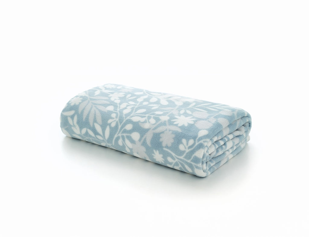 Deyongs Cozy Comforts Blue 130cm x 170cm Fleece Throws