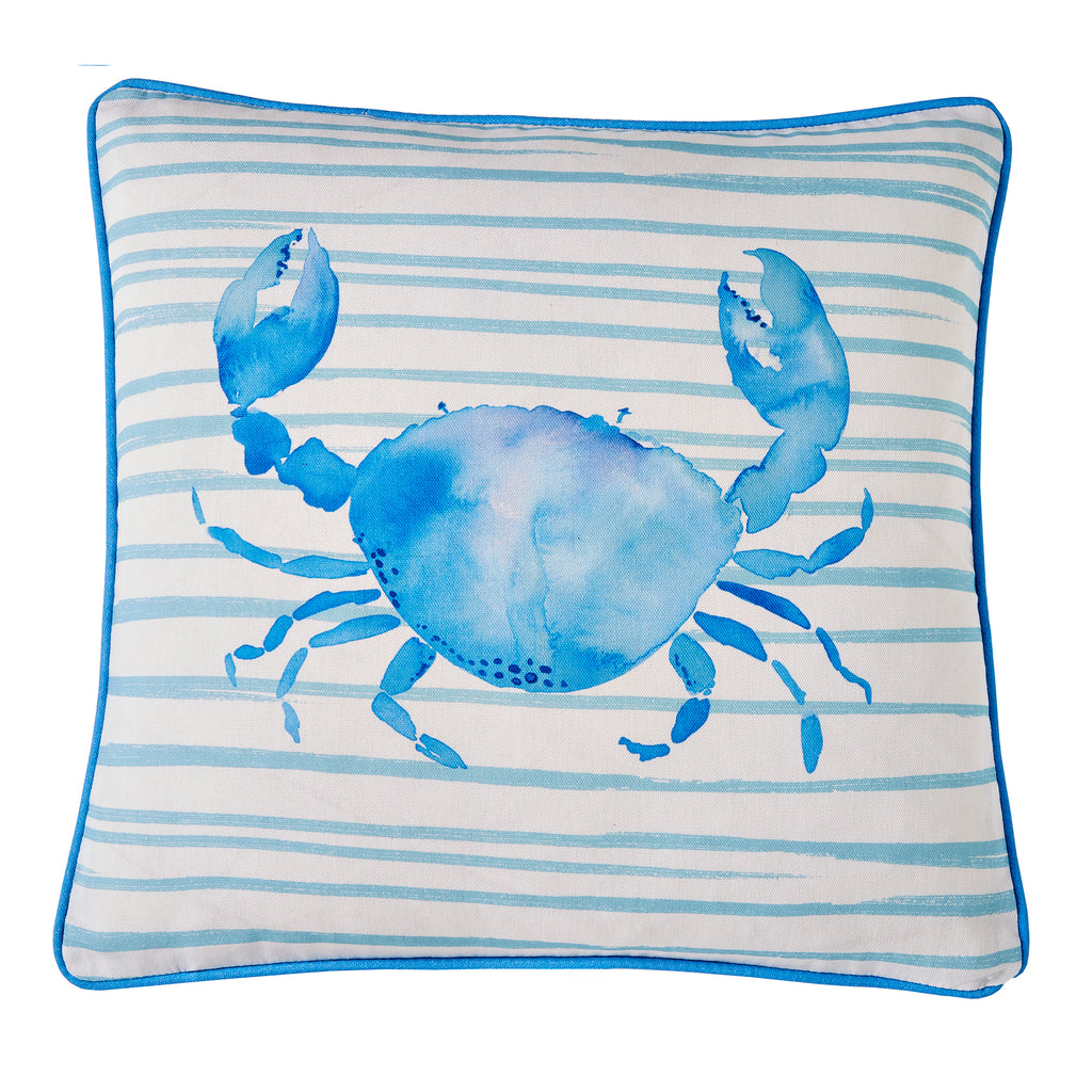 Fusion Outdoor Crab Seafoam 43cm x 43cm Cushion