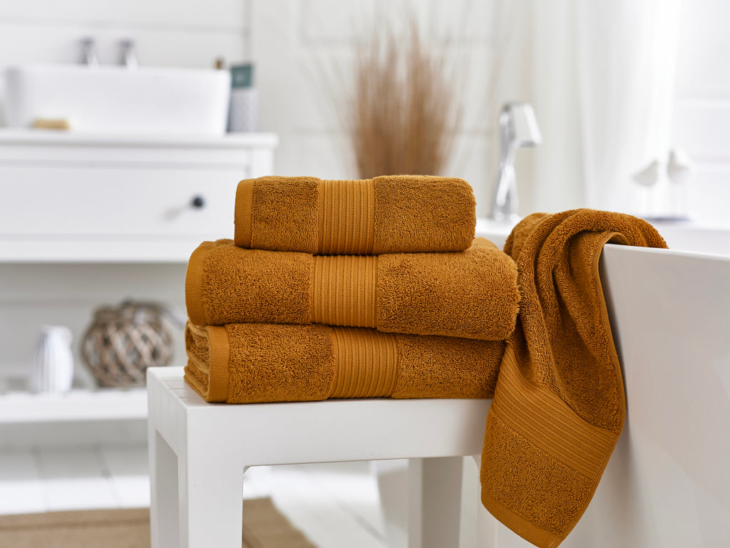 Deyongs Bliss 650gsm 100% Pima Cotton Spice Towels