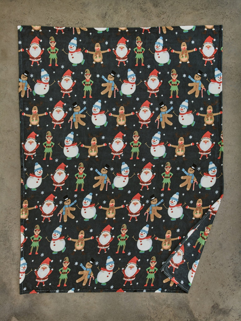 Deyongs 1846 Snuggle Touch Christmas 140cm x 180cm Throws
