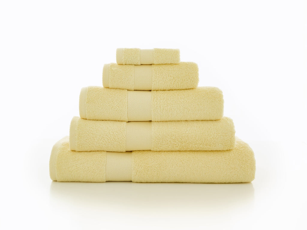 Deyongs Egyptian Embrace 100% Cotton 550gsm Lemon Towels