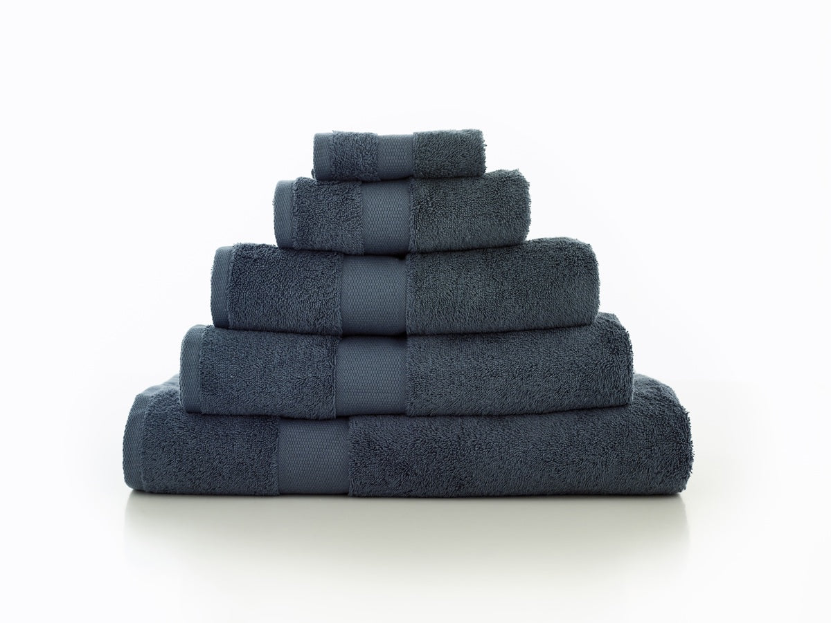 Deyongs Egyptian Embrace 100% Cotton 550gsm Storm Blue Towels