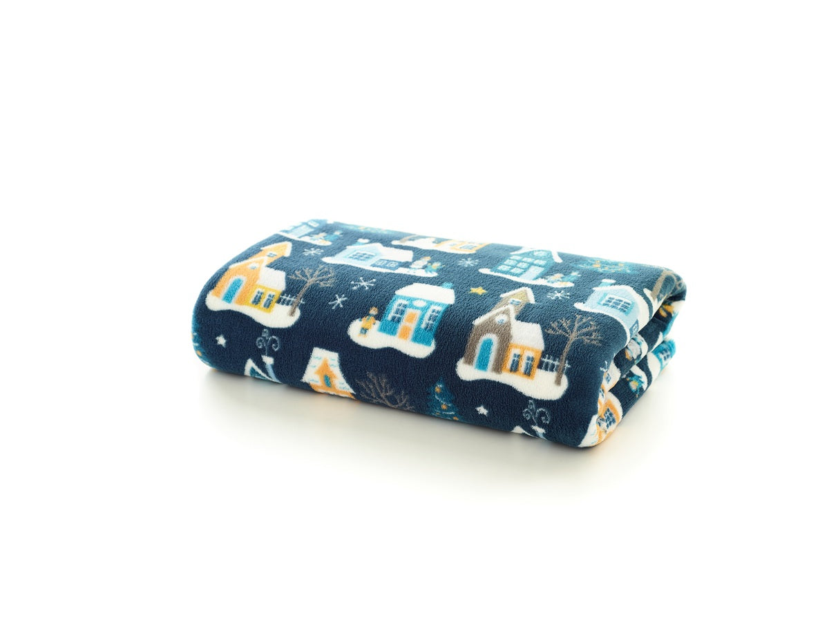 Deyongs 1846 Snuggle Touch Christmas 140cm x 180cm Throws