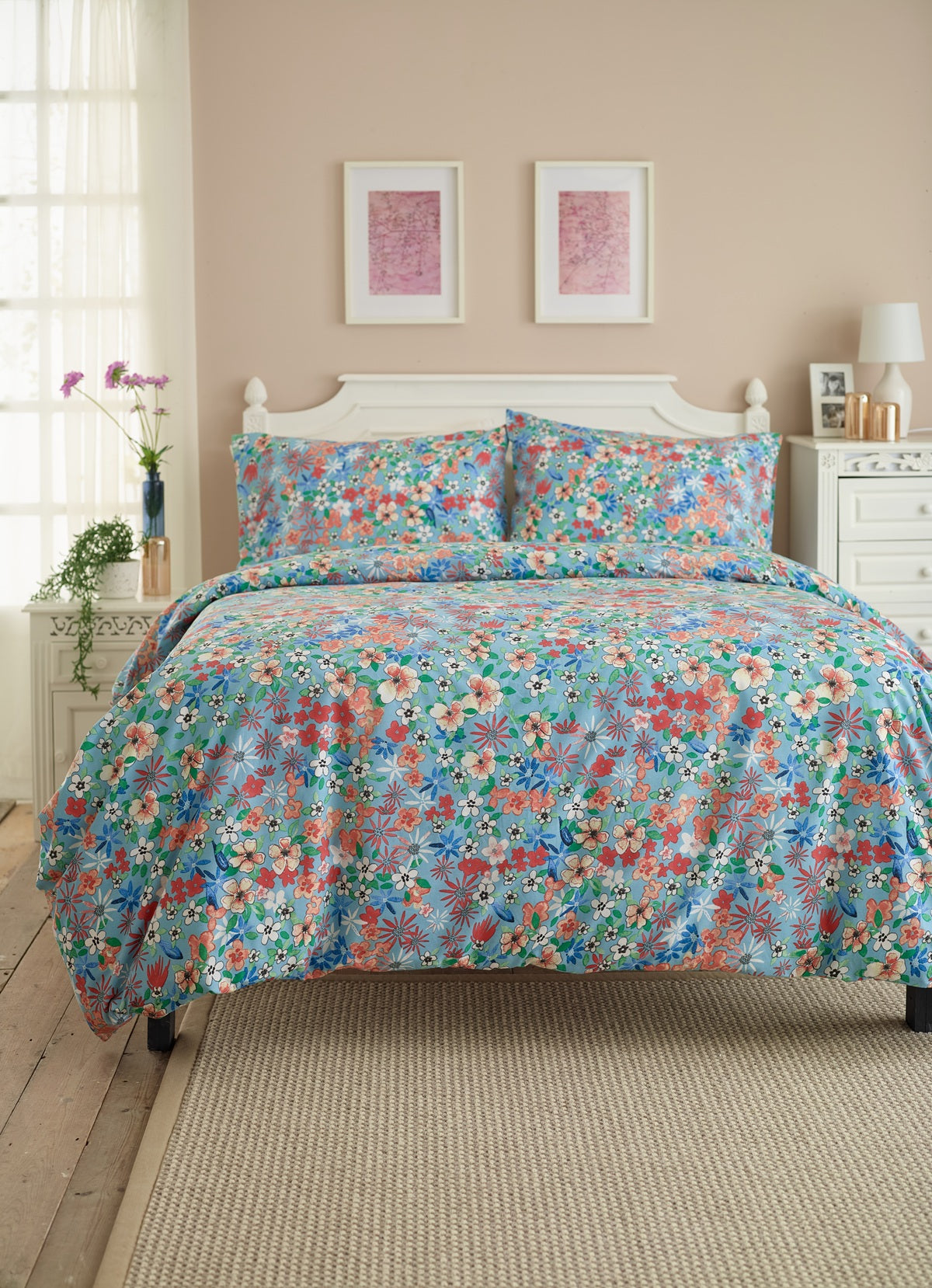 Deyongs 1846 Floral Mosaic Duvet Set