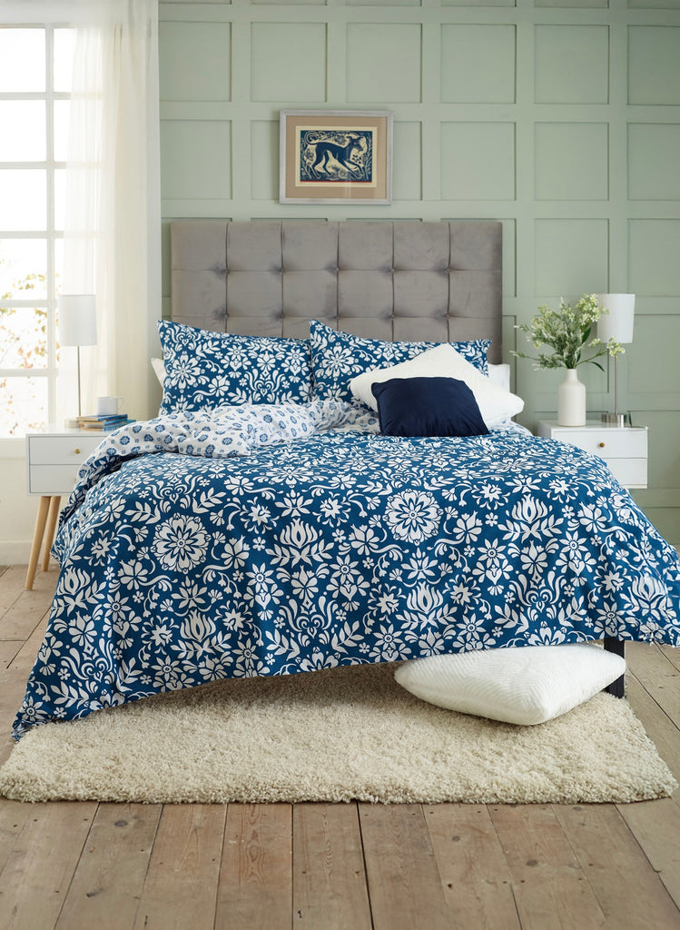 Deyongs 1846 Ornamental Tile Floral Duvet Set