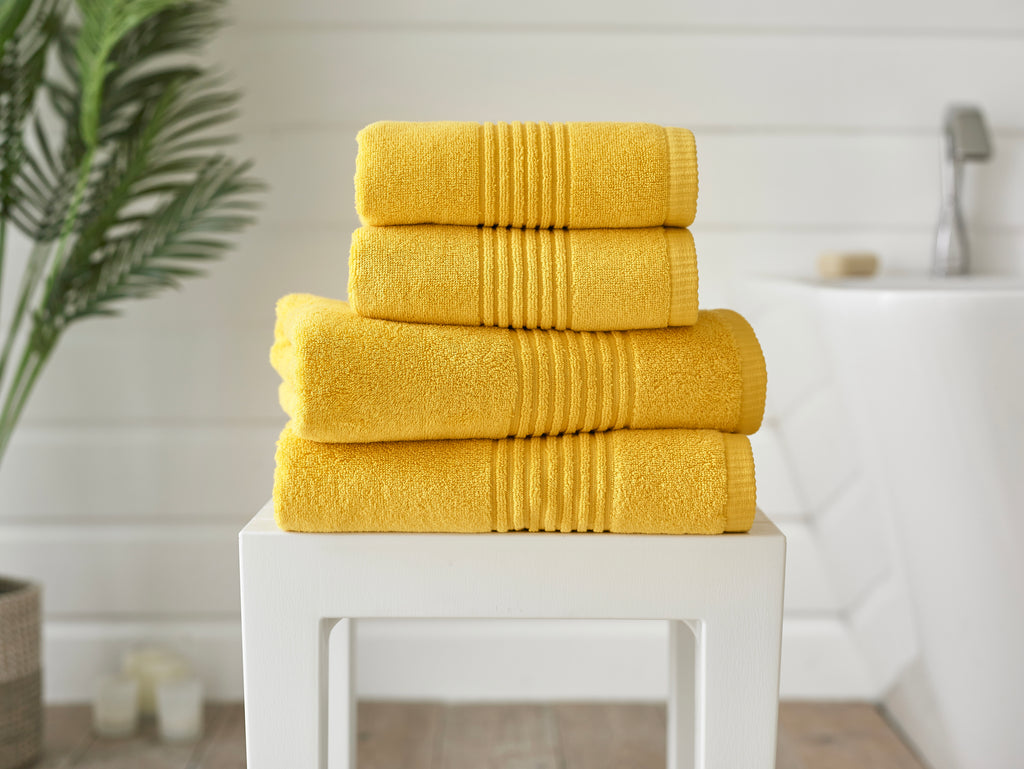 Deyongs Quik Dry Zero Twist Citrine 100% Cotton 450gsm Towels