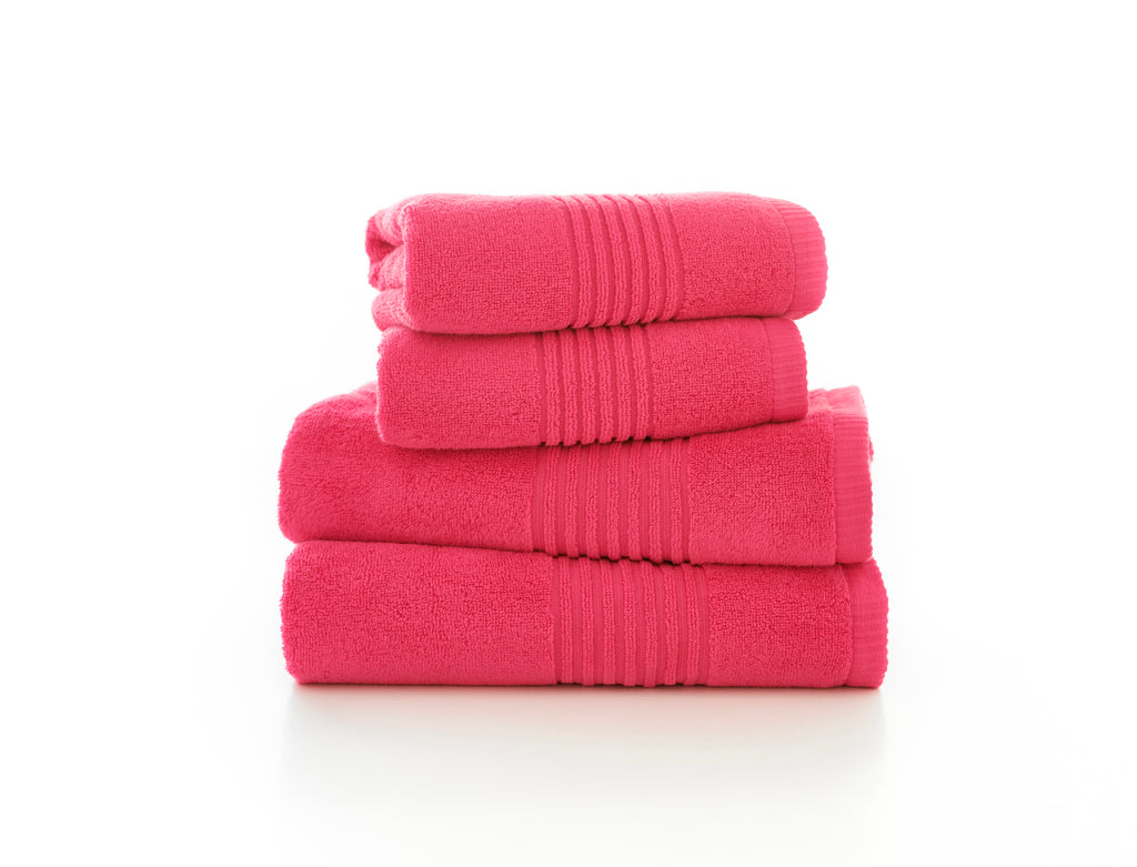 Deyongs Quik Dry Zero Twist Fuschia 100% Cotton 450gsm Towels