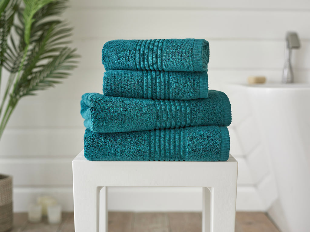 Deyongs Quik Dry Zero Twist Lagoon 100% Cotton 450gsm Towels