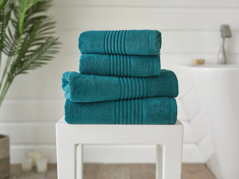 Deyongs Quik Dry Zero Twist Lagoon 100% Cotton 450gsm Towels
