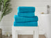 Deyongs Quik Dry Zero Twist Sapphire 100% Cotton 450gsm Towels