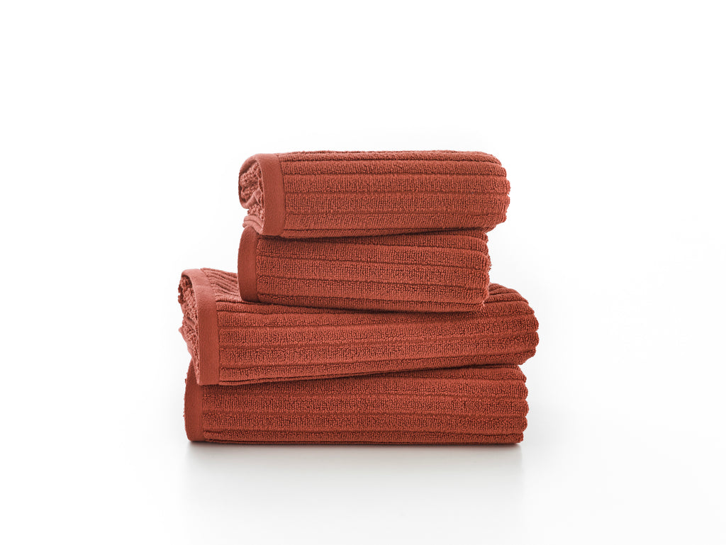 Deyongs Rialto 100% Cotton 480gsm Zero Twist Paprika Towels