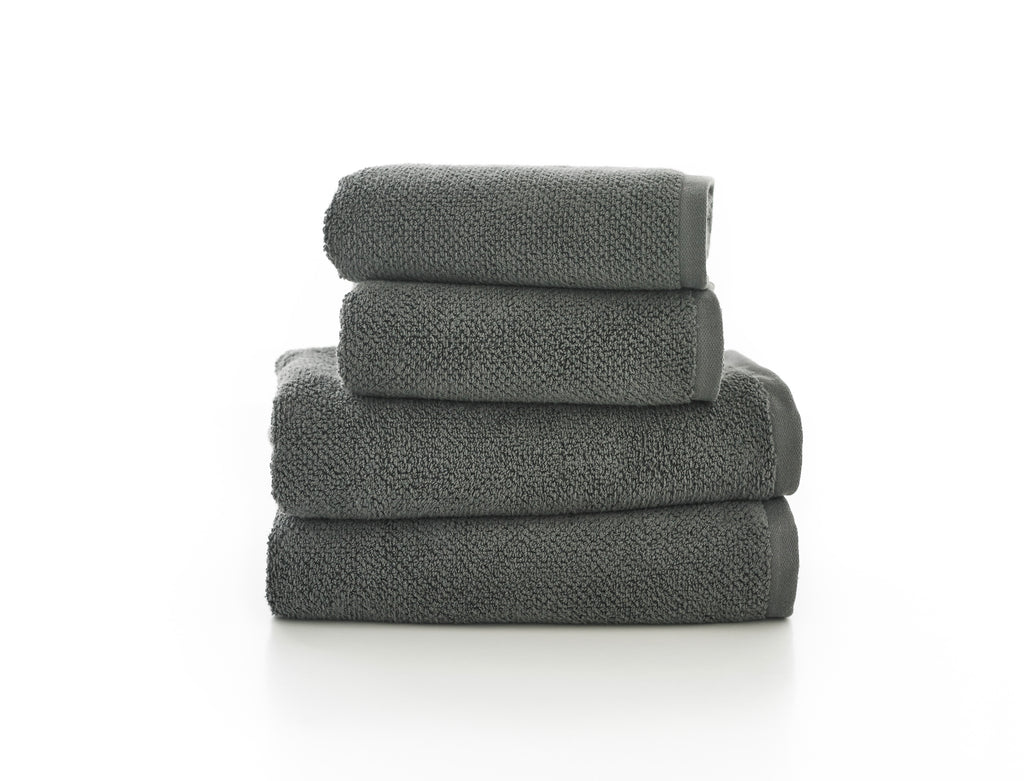 Deyongs Romeo Quik Dry Zero Twist Charcoal 100% Cotton 450gsm Towels