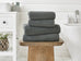 Deyongs Romeo Quik Dry Zero Twist Charcoal 100% Cotton 450gsm Towels