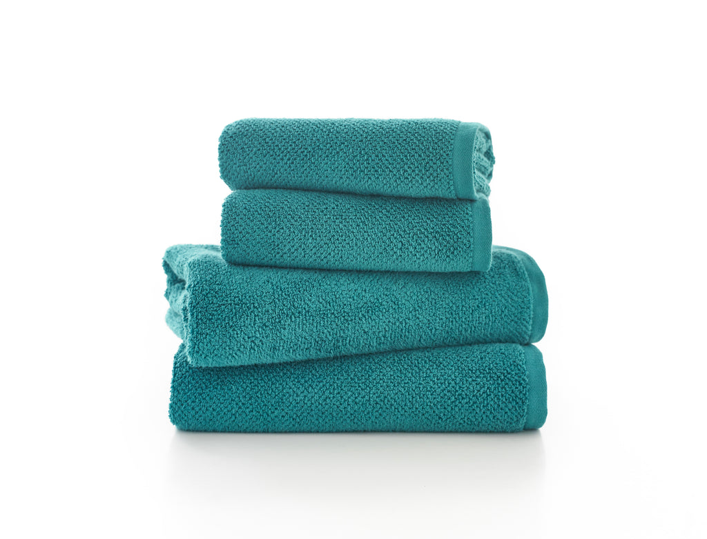 Deyongs Romeo Quik Dry Zero Twist Peacock 100% Cotton 450gsm Towels