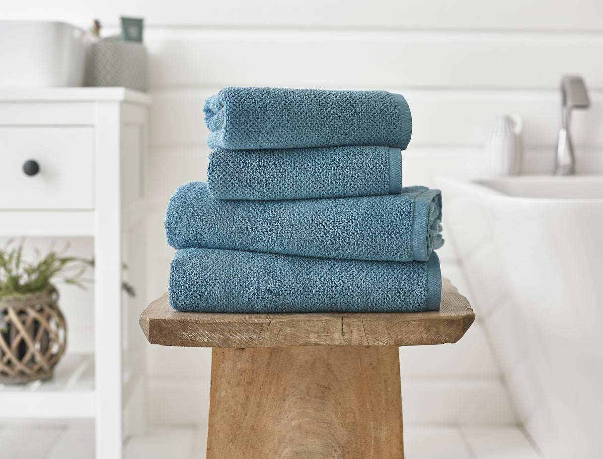 Deyongs Romeo Quik Dry Zero Twist Petrol 100% Cotton 450gsm Towels