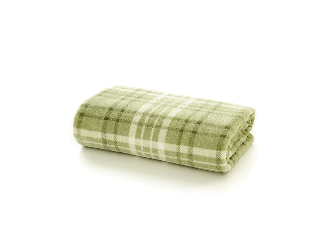 Deyongs 1846 Snuggle Touch Check Microfibre 140cm x 180cm Throws