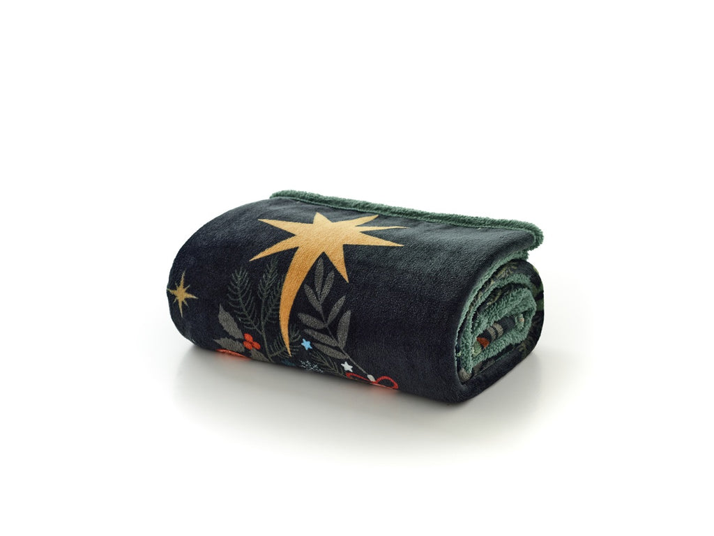 Deyongs 1846 Snuggle Touch Christmas 130cm x 170cm Throws