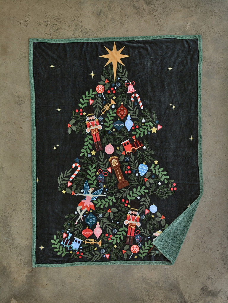 Deyongs 1846 Snuggle Touch Christmas 130cm x 170cm Throws