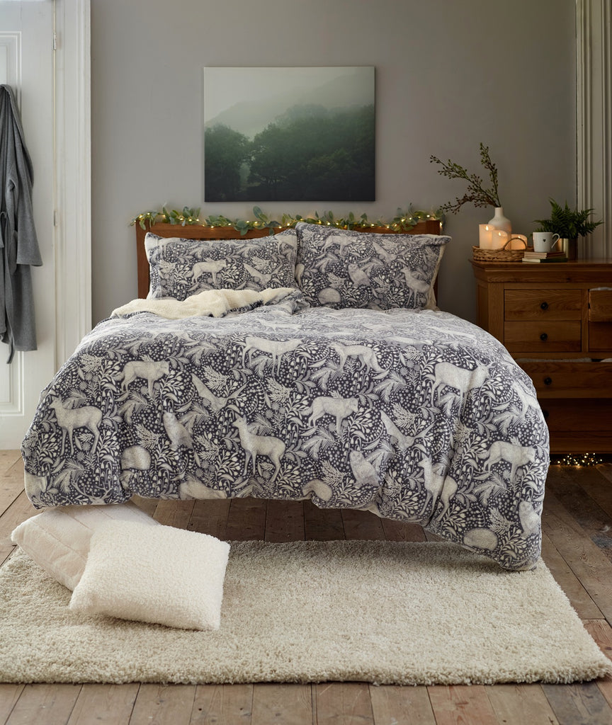 Deyongs Woodland Folk Fleece Duvet Set