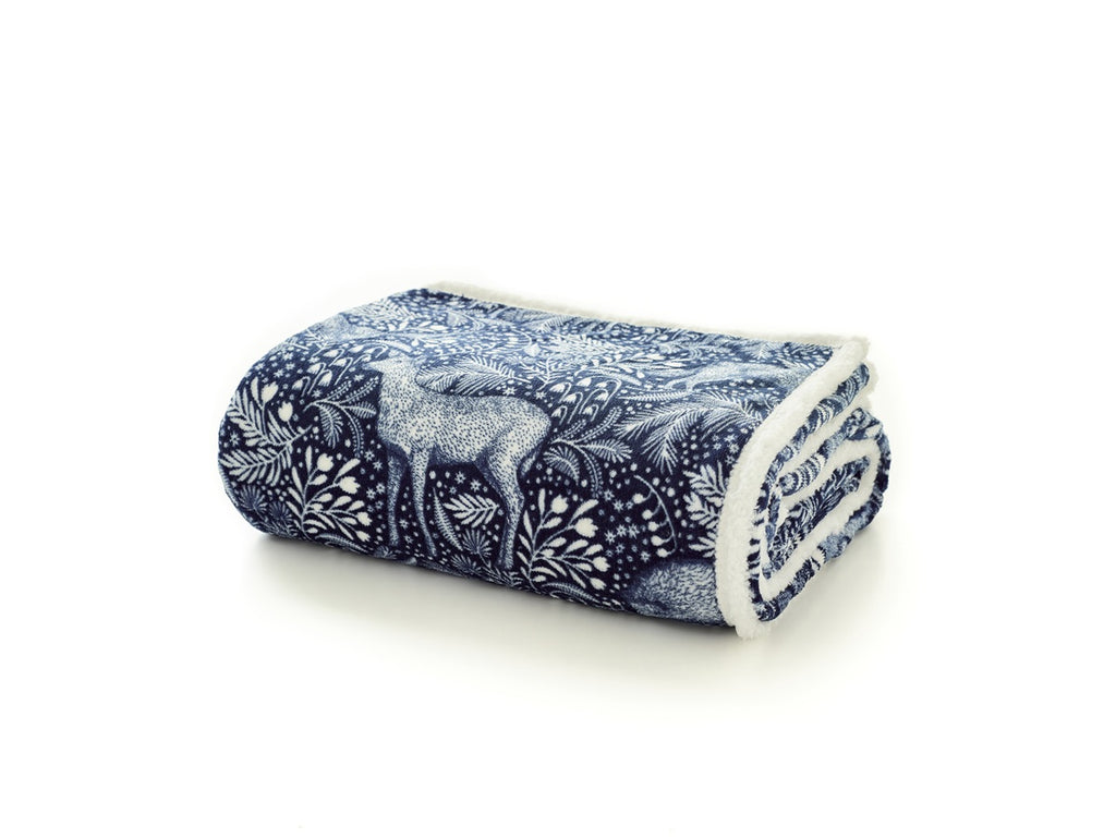 Deyongs 1846 Woodland Folk 140cm x 180cm Throws