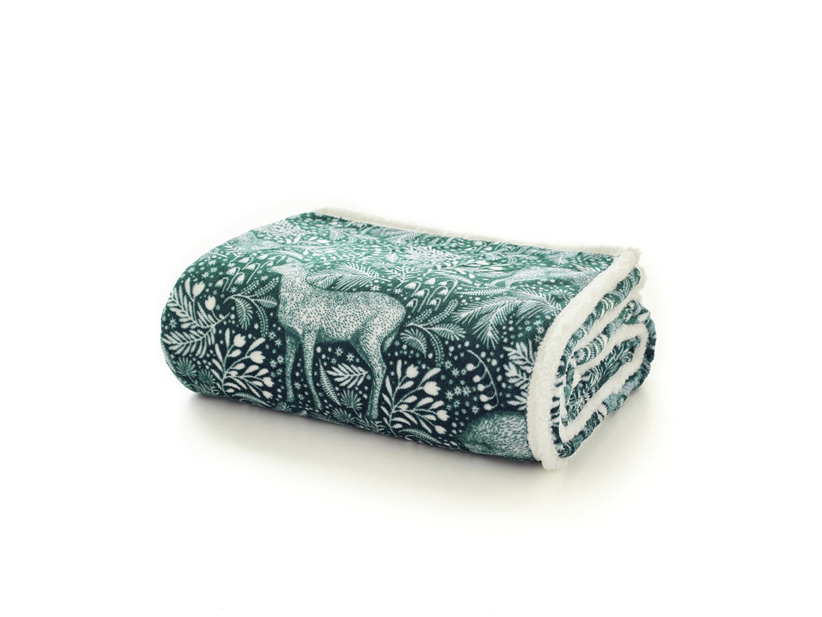 Deyongs 1846 Woodland Folk 140cm x 180cm Throws
