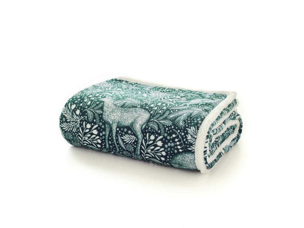 Deyongs 1846 Woodland Folk 140cm x 180cm Throws