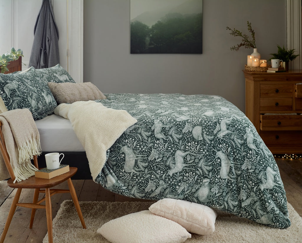 Deyongs Woodland Folk Fleece Duvet Set