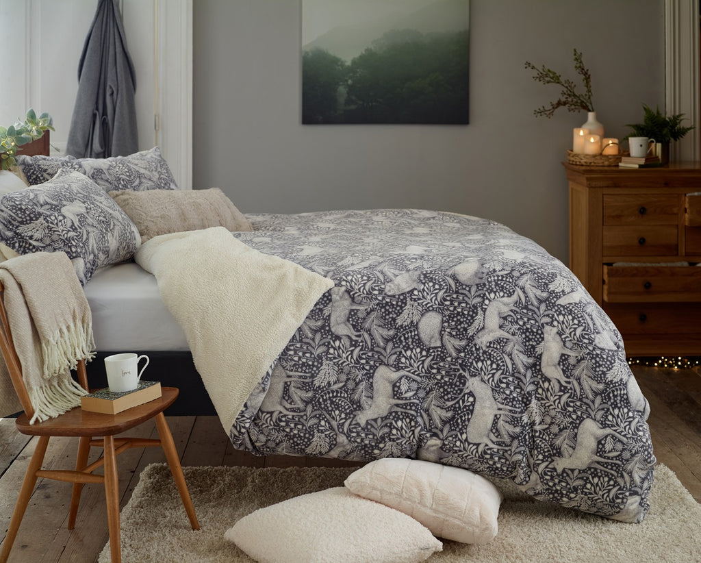 Deyongs Woodland Folk Fleece Duvet Set