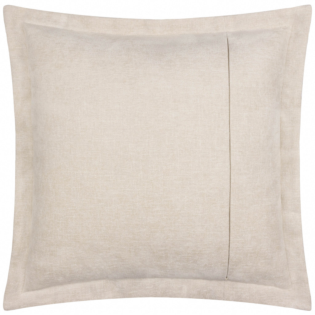 The Linen Yard Dune Chenille Polyester Filled 50cm x 50cm Cushion