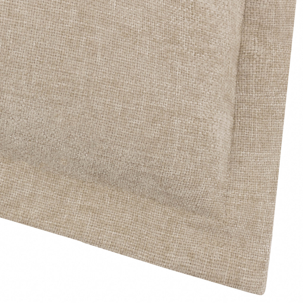 The Linen Yard Dune Chenille Polyester Filled 50cm x 50cm Cushion