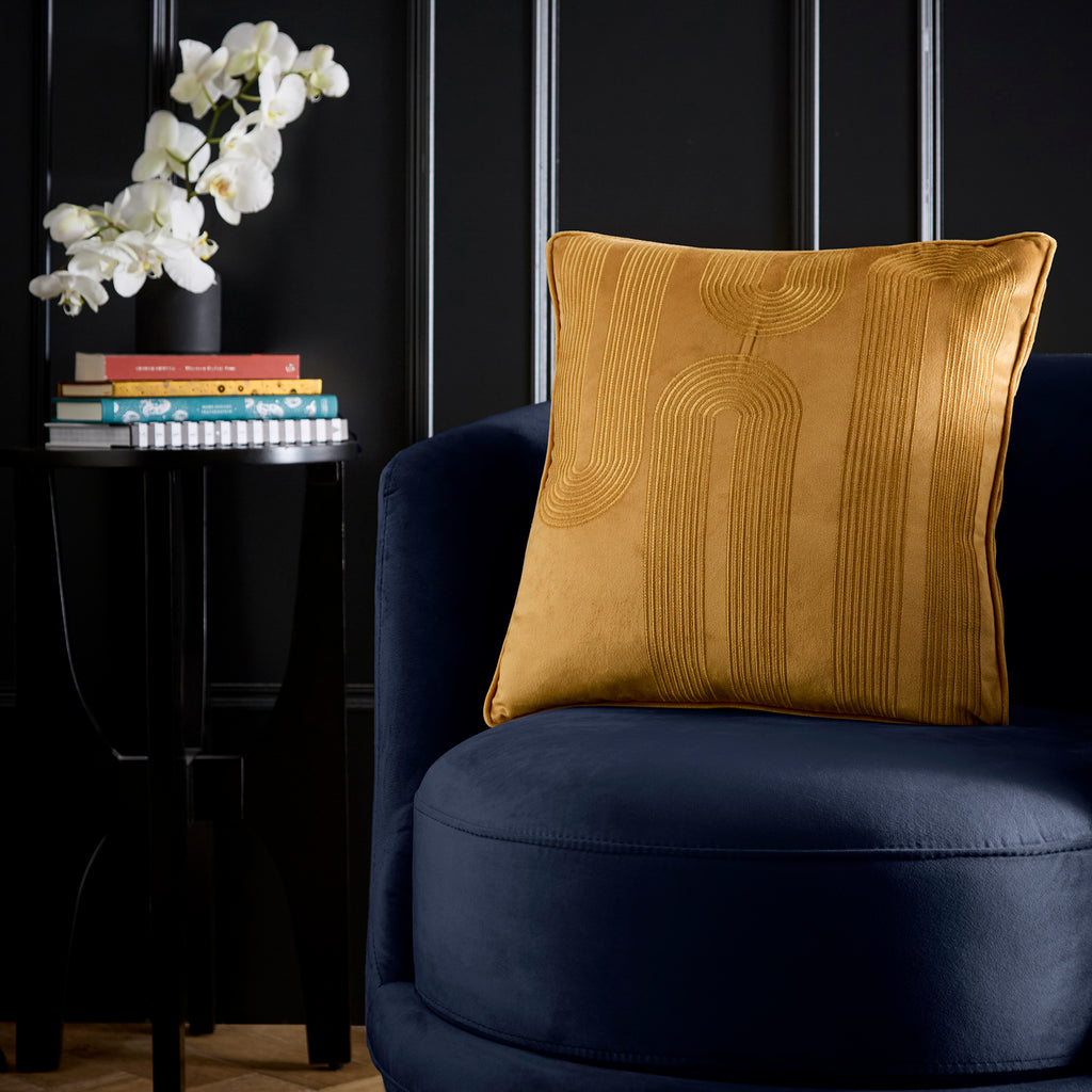 Laurence Llewelyn Bowen Diva Embroidered 43m x 43cm Polyester Filled Cushion