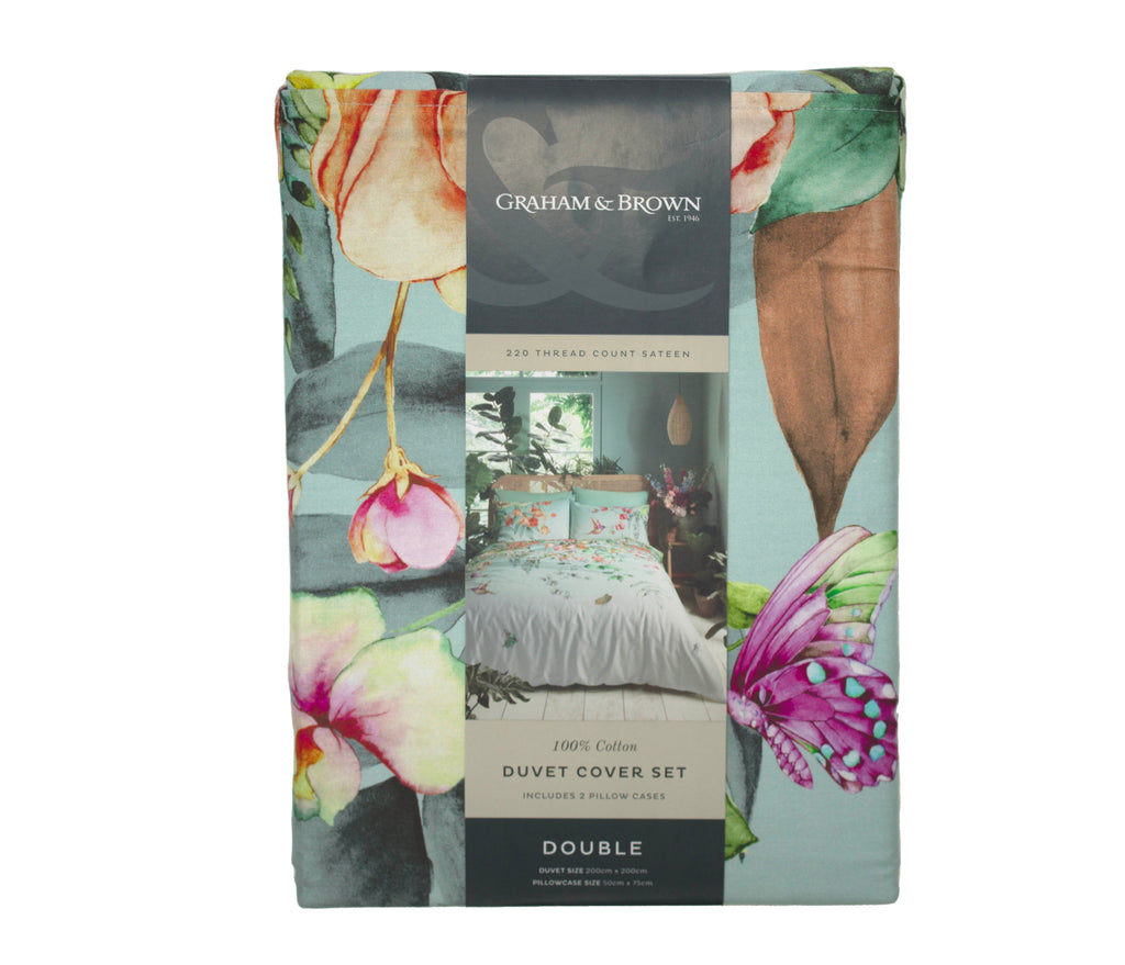 Graham & Brown Ethereal Flora Dawn Duvet Set